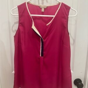 Banana Republic Pink Sleeveless Blouse